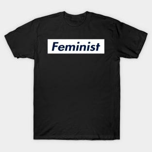 SUPER FEMINIST LOGO T-Shirt